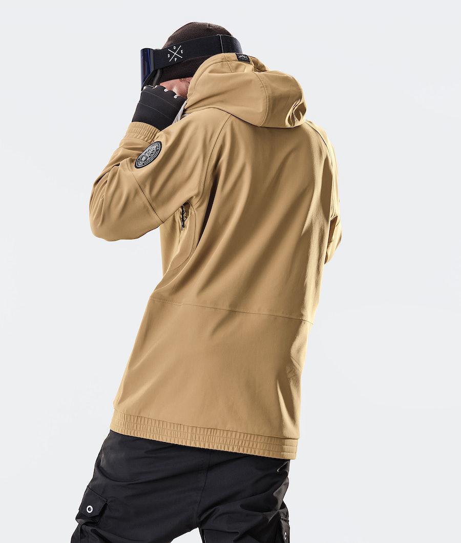 Men's Dope Rogue Ski Jacket Gold  USA |  VEKFX-7456