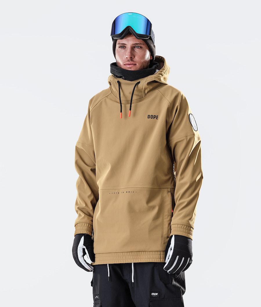 Men\'s Dope Rogue Ski Jacket Gold  USA |  VEKFX-7456