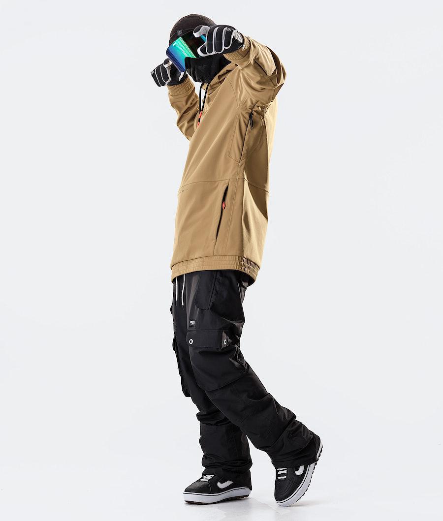 Men's Dope Rogue Snowboard Jacket Gold  USA |  KJZGX-4597