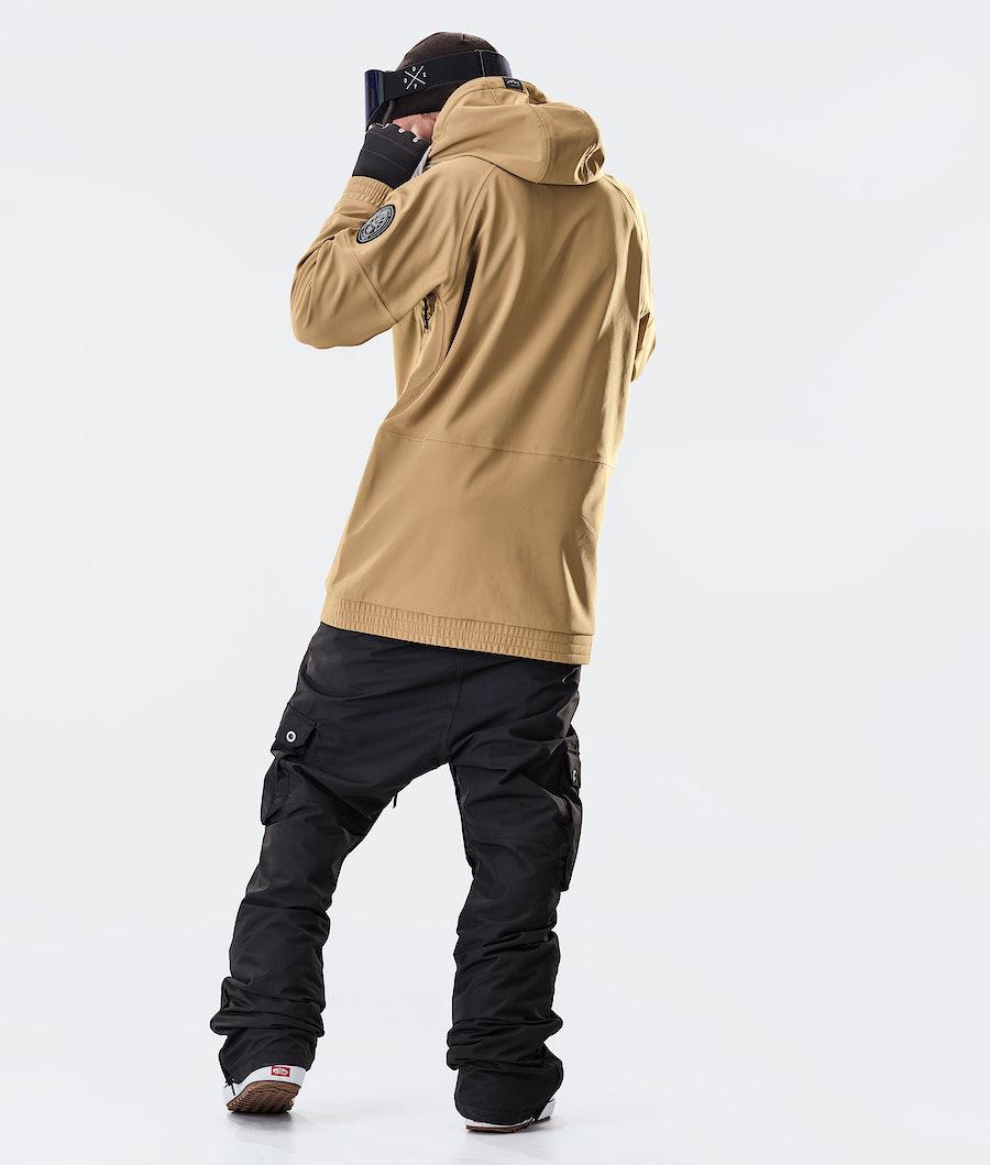 Men's Dope Rogue Snowboard Jacket Gold  USA |  KJZGX-4597