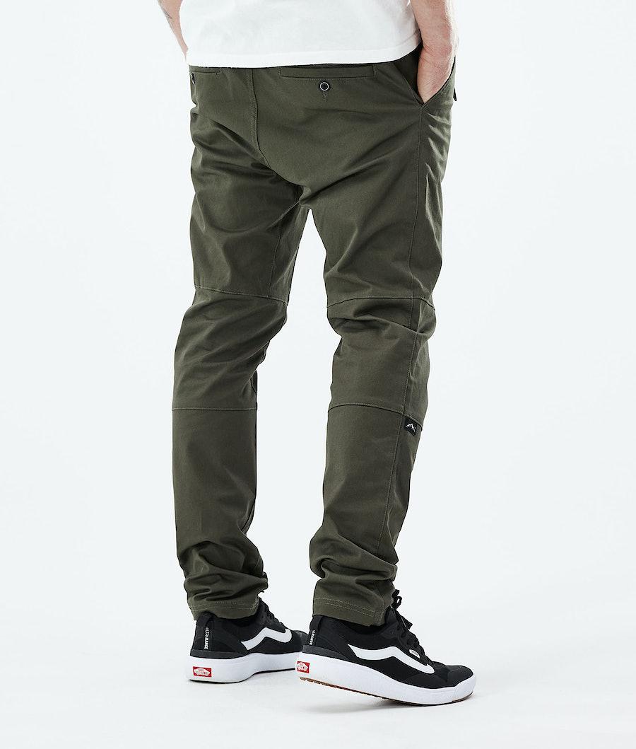 Men's Dope Rover Pants Olive Green  USA |  MSGAF-1964