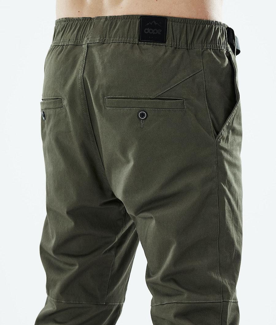 Men's Dope Rover Pants Olive Green  USA |  MSGAF-1964