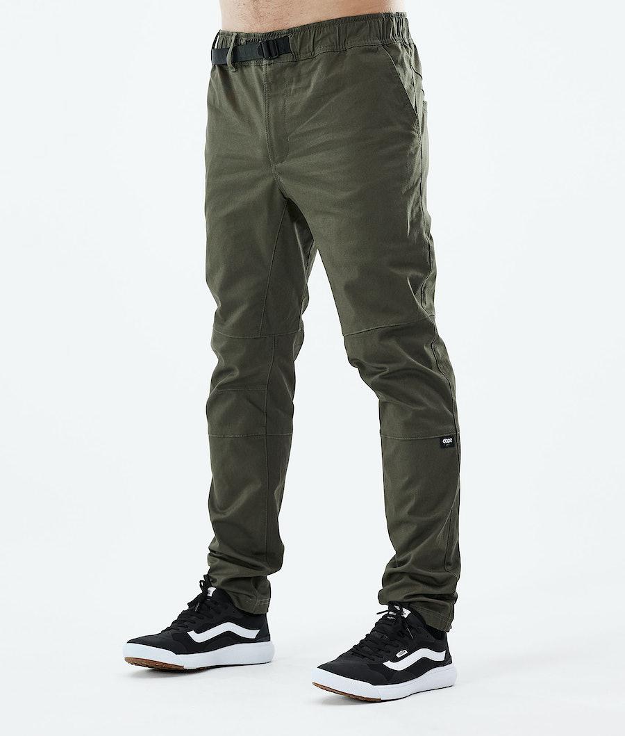 Men's Dope Rover Pants Olive Green  USA |  MSGAF-1964