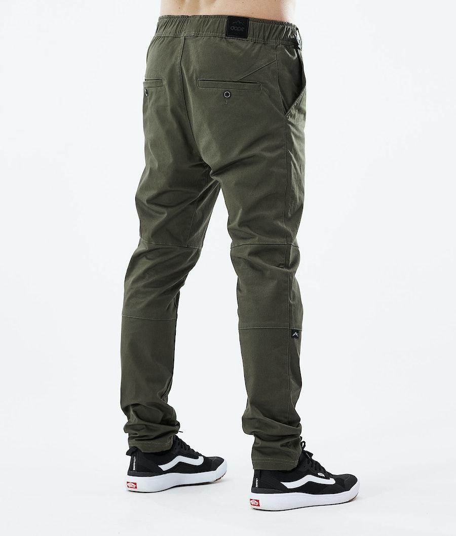 Men's Dope Rover Pants Olive Green  USA |  MSGAF-1964