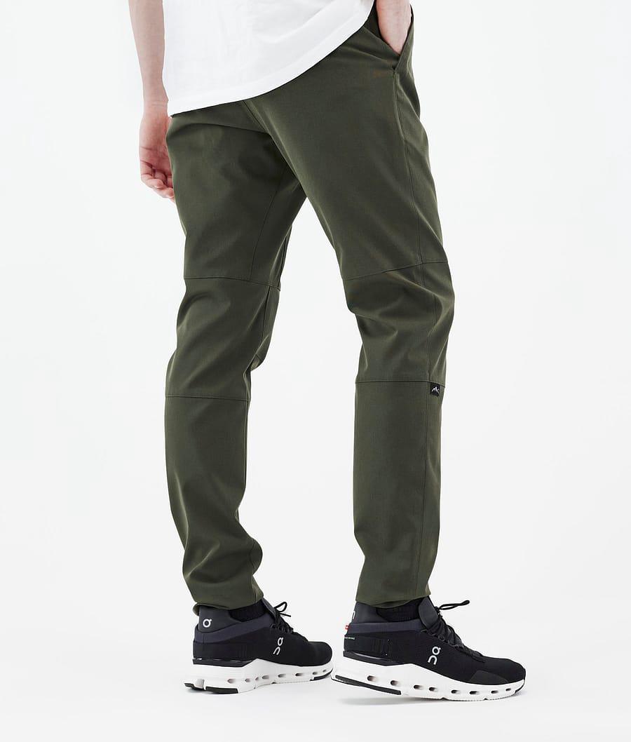 Men's Dope Rover Tech Outdoor Pants Olive Green  USA |  LCEZF-1473