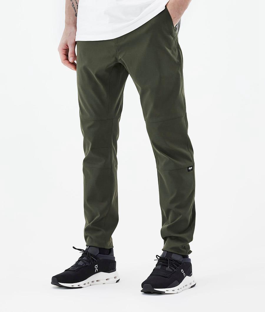 Men\'s Dope Rover Tech Outdoor Pants Olive Green  USA |  LCEZF-1473