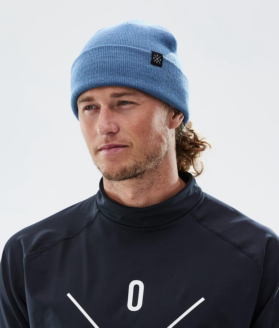 Men's Dope Solitude Beanie Blue Steel  USA |  ITMEV-4509