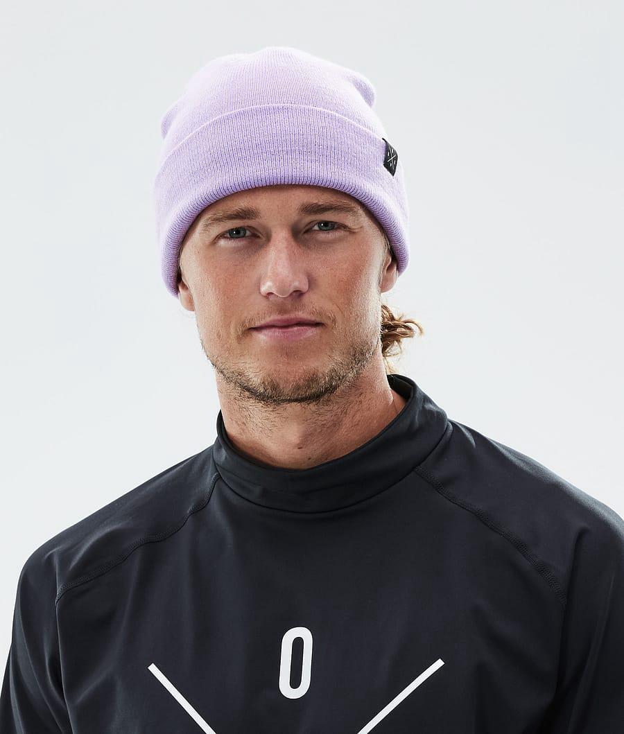 Men's Dope Solitude Beanie Faded Violet Purple  USA |  YILJE-7025