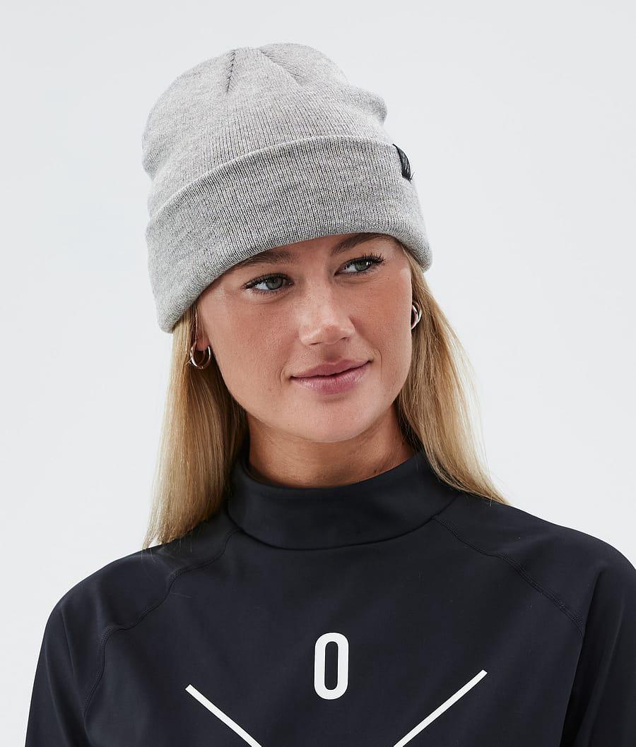 Men's Dope Solitude Beanie Grey Melange  USA |  SUQIO-8157