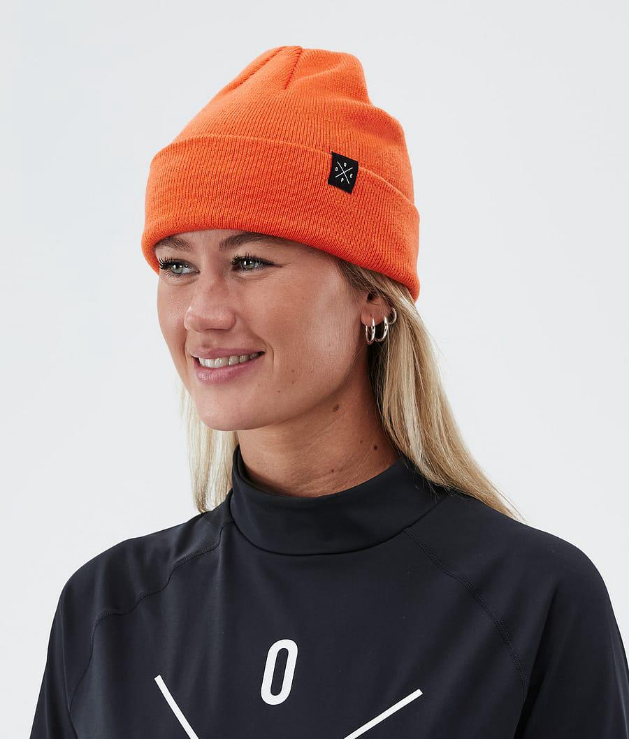 Men's Dope Solitude Beanie Orange  USA |  EDANG-3620