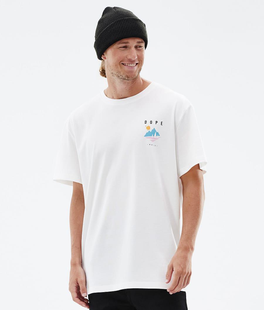 Men's Dope Standard Pine T-shirt White  USA |  HMGNO-5163