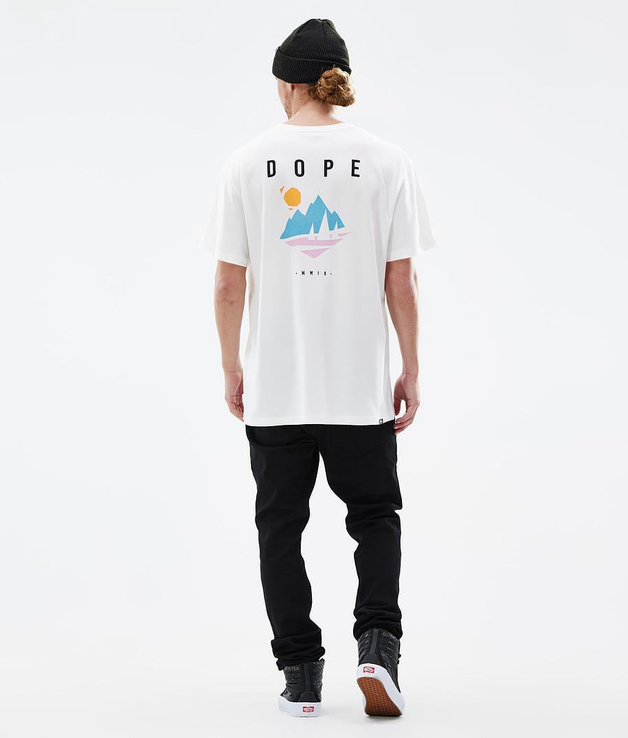 Men's Dope Standard Pine T-shirt White  USA |  HMGNO-5163