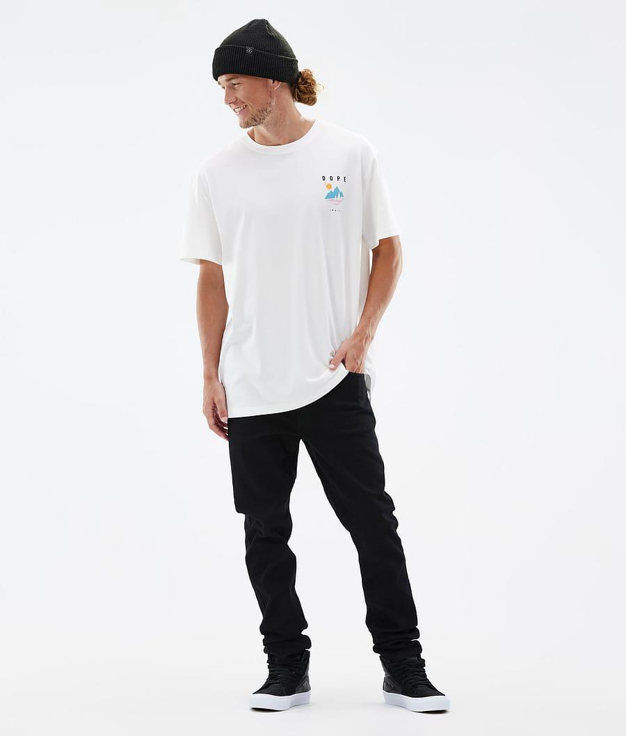 Men's Dope Standard Pine T-shirt White  USA |  HMGNO-5163