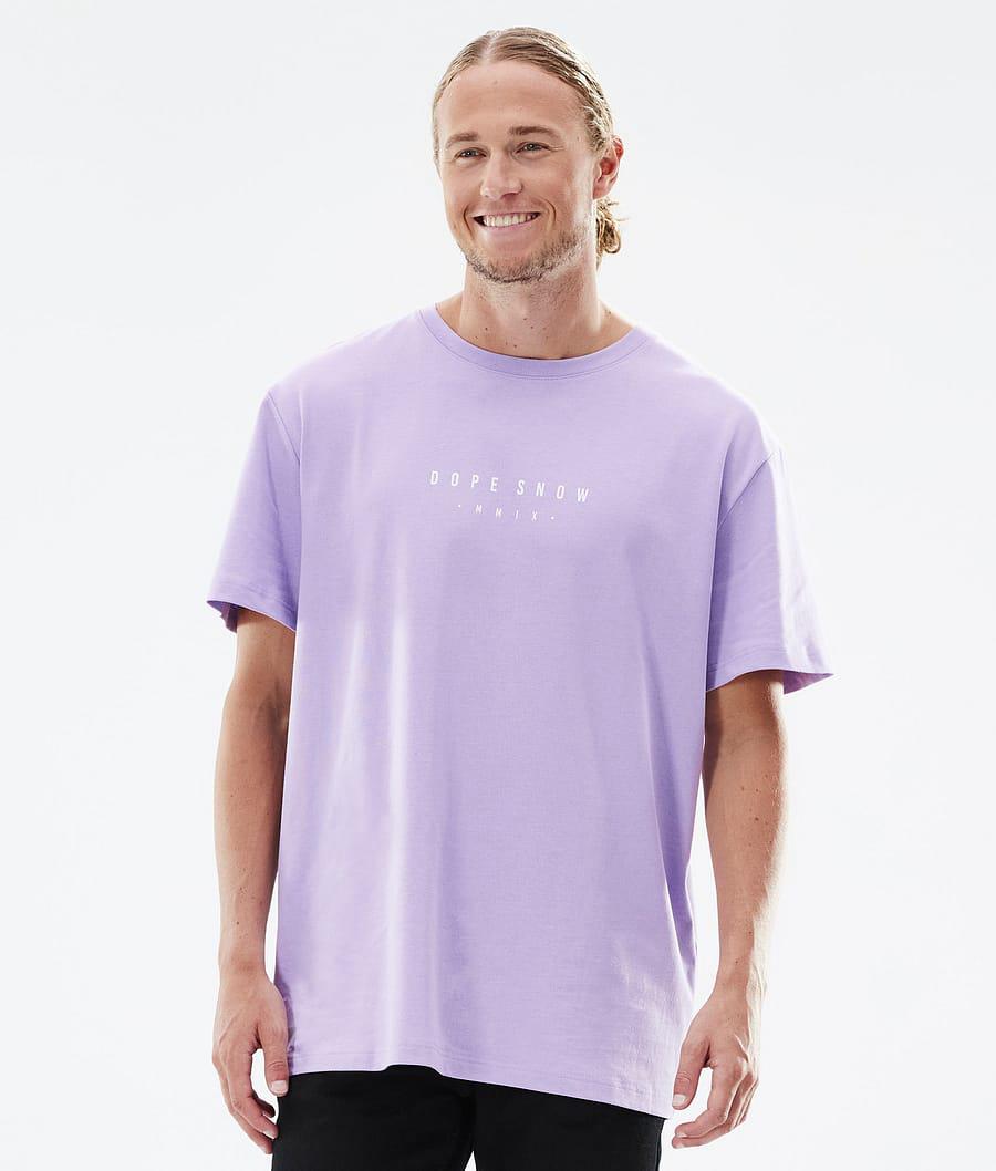 Men's Dope Standard Range T-shirt Faded Violet Purple  USA |  QVBFH-1059