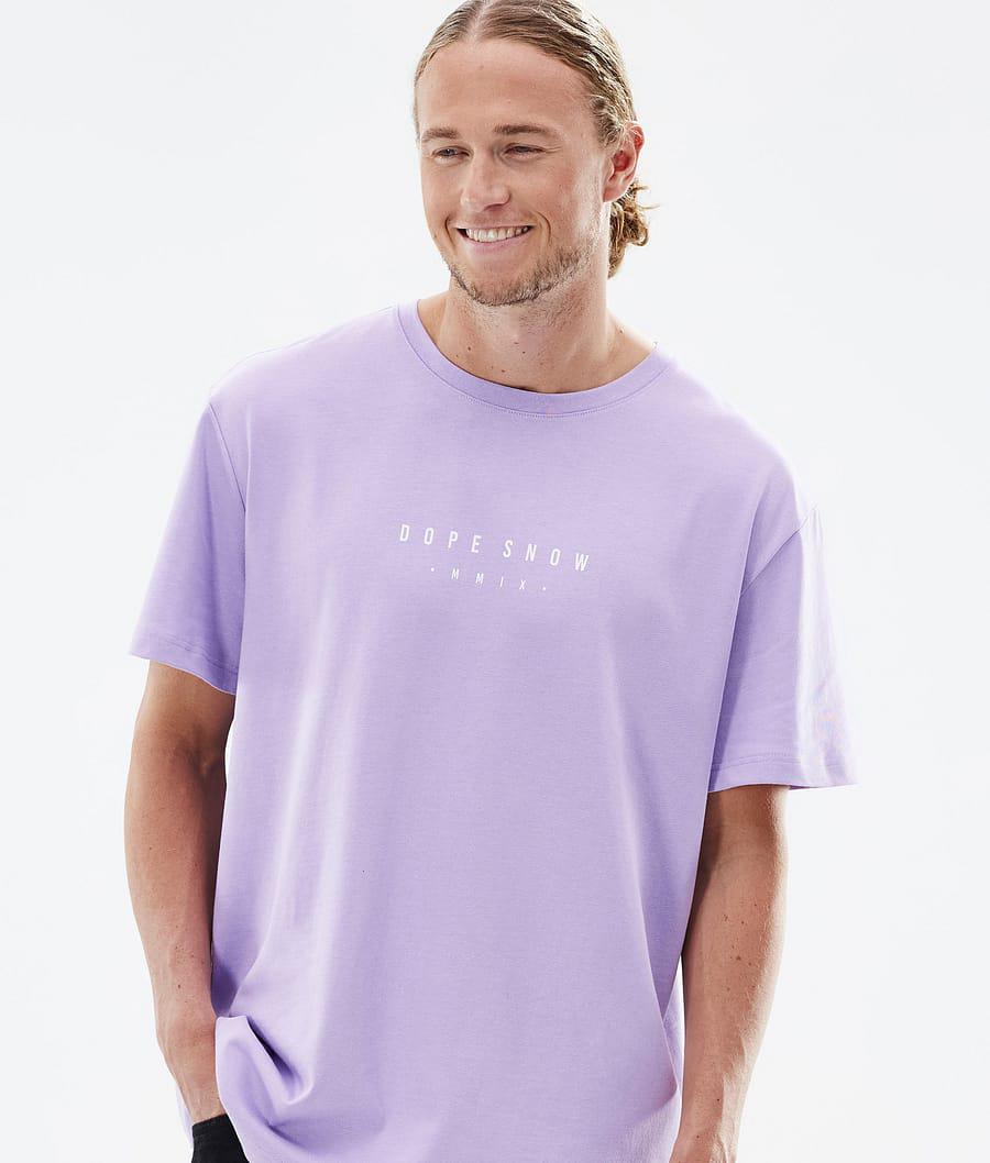 Men's Dope Standard Range T-shirt Faded Violet Purple  USA |  QVBFH-1059