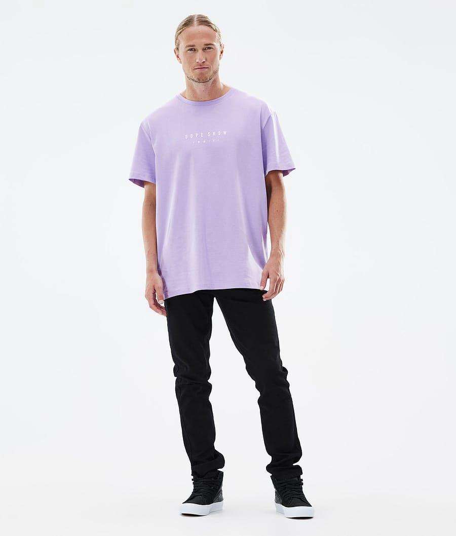 Men's Dope Standard Range T-shirt Faded Violet Purple  USA |  QVBFH-1059