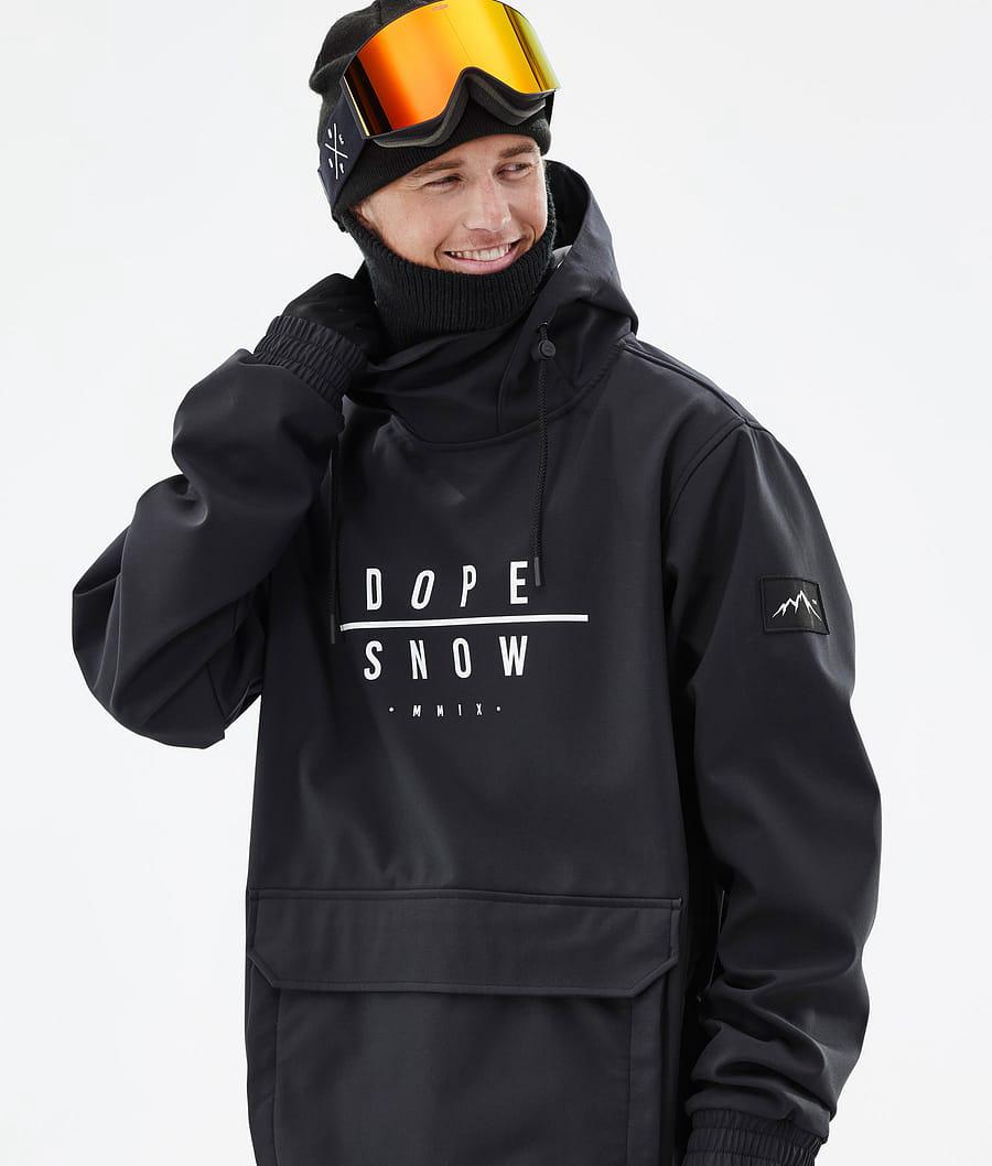 Men's Dope Wylie DS Ski Jacket Black  USA |  WNMOX-1743