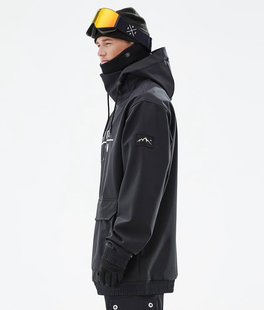 Men's Dope Wylie DS Ski Jacket Black  USA |  WNMOX-1743