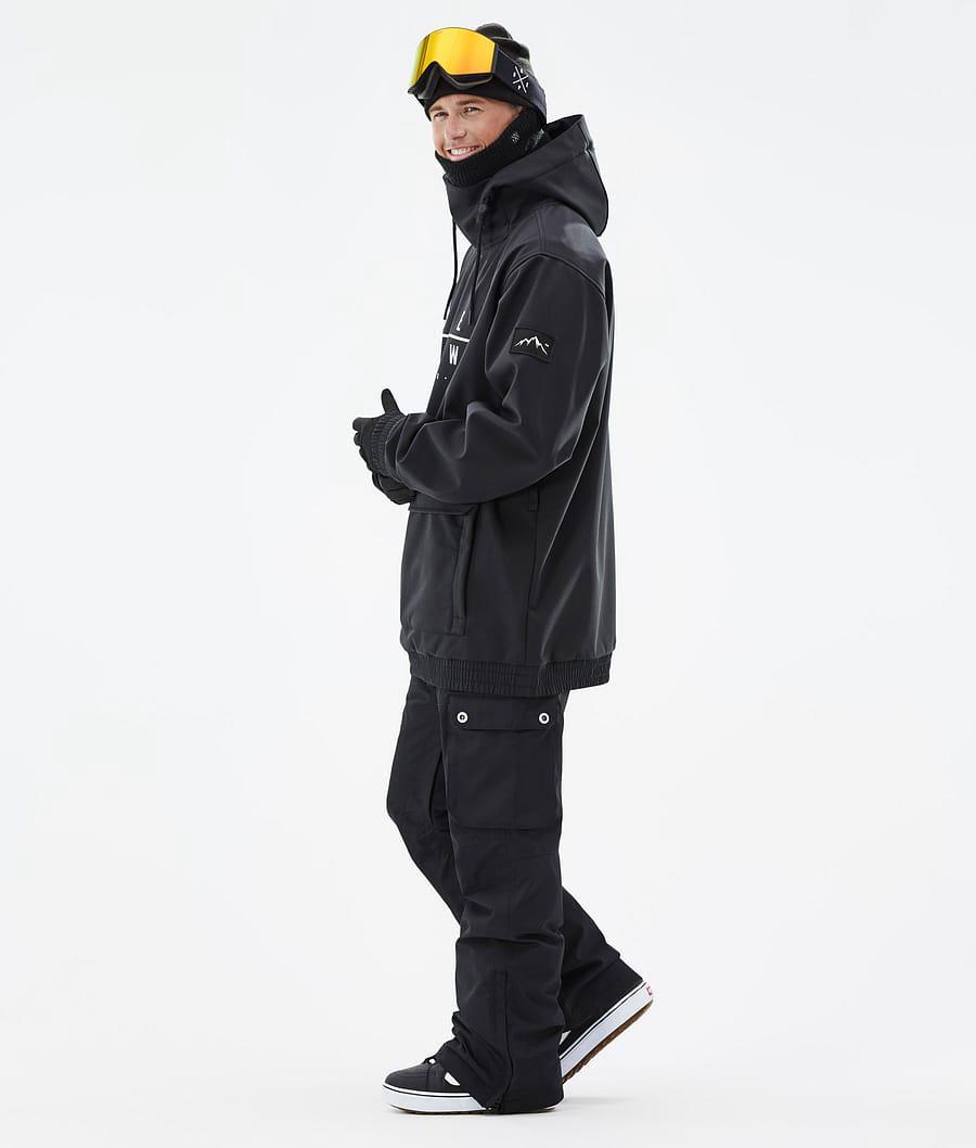 Men's Dope Wylie DS Snowboard Jacket Black  USA |  HJIGQ-4201