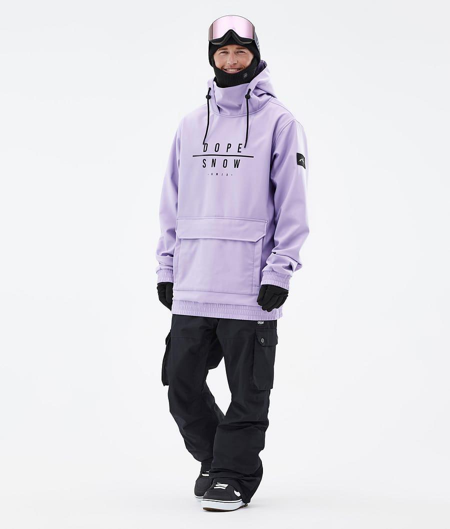 Men's Dope Wylie DS Snowboard Jacket Faded Violet Purple  USA |  ZSRLK-3409