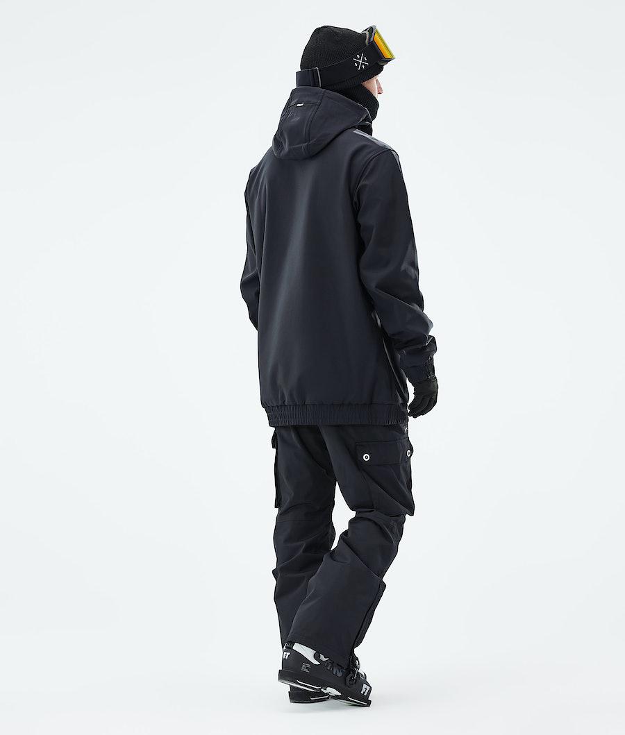 Men's Dope Wylie Patch Ski Jacket Black  USA |  BENQJ-6910