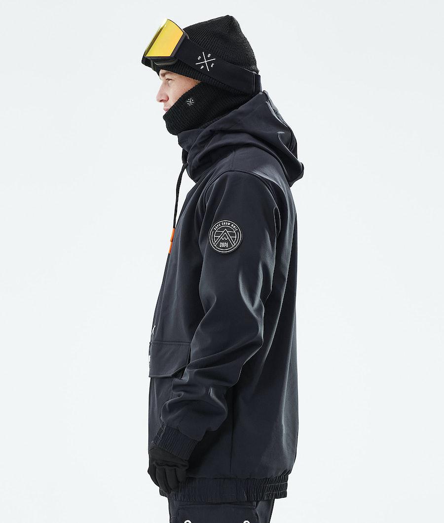 Men's Dope Wylie Patch Ski Jacket Black  USA |  BENQJ-6910