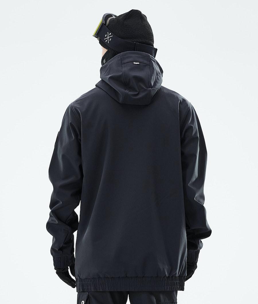 Men's Dope Wylie Patch Ski Jacket Black  USA |  BENQJ-6910