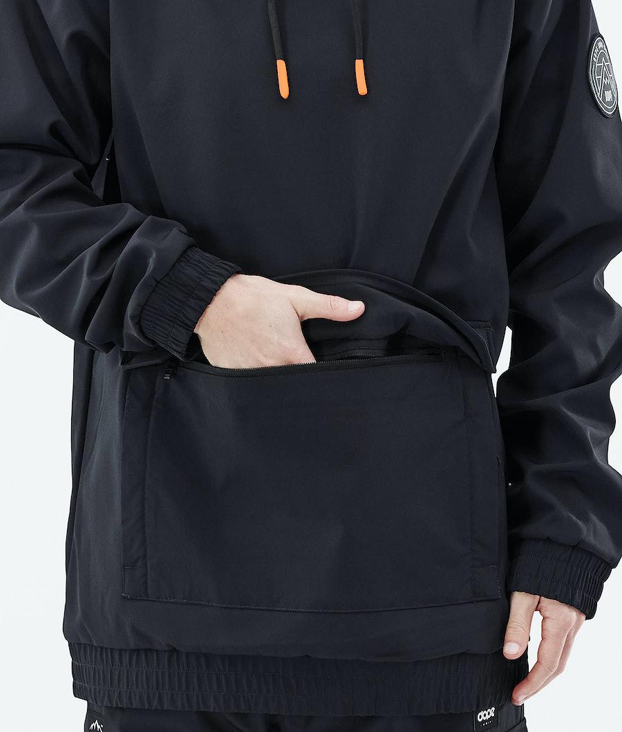 Men's Dope Wylie Patch Ski Jacket Black  USA |  BENQJ-6910