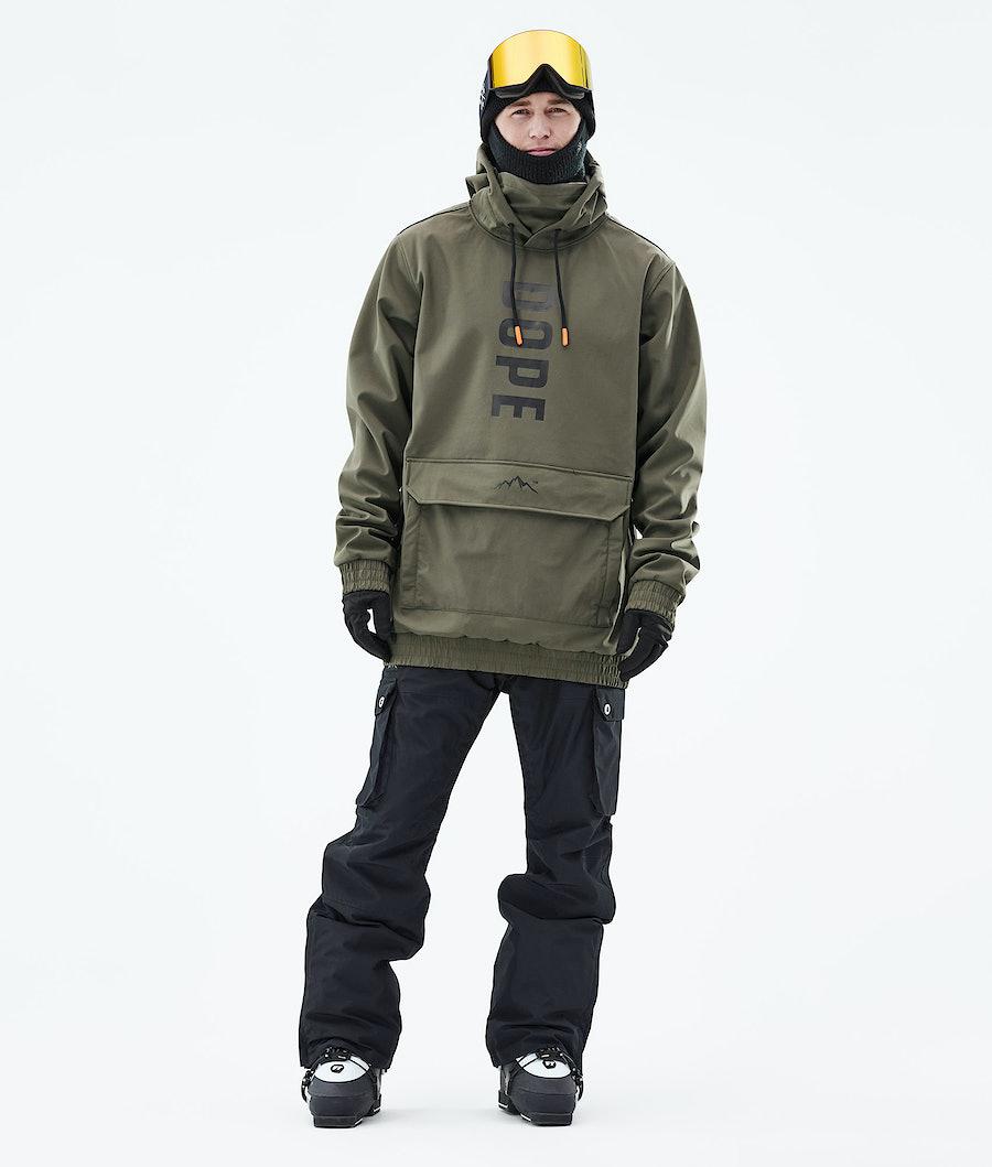 Men's Dope Wylie Ski Jacket Og Olive Green  USA |  KBUWE-9853