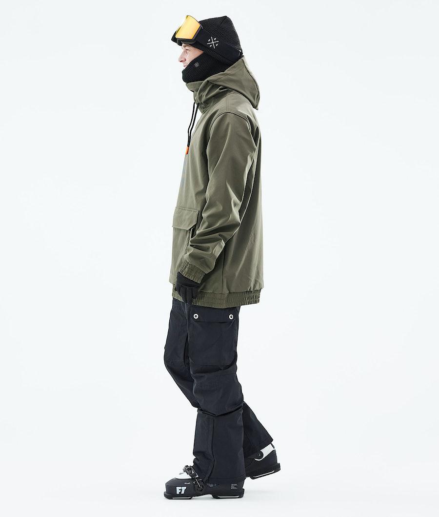 Men's Dope Wylie Ski Jacket Og Olive Green  USA |  KBUWE-9853