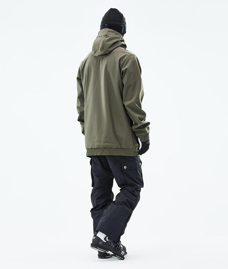 Men's Dope Wylie Ski Jacket Og Olive Green  USA |  KBUWE-9853