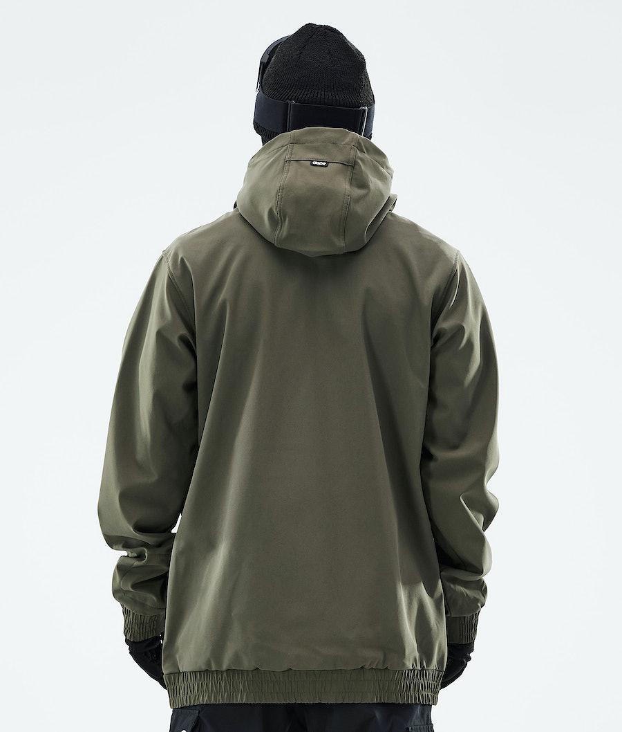 Men's Dope Wylie Ski Jacket Og Olive Green  USA |  KBUWE-9853