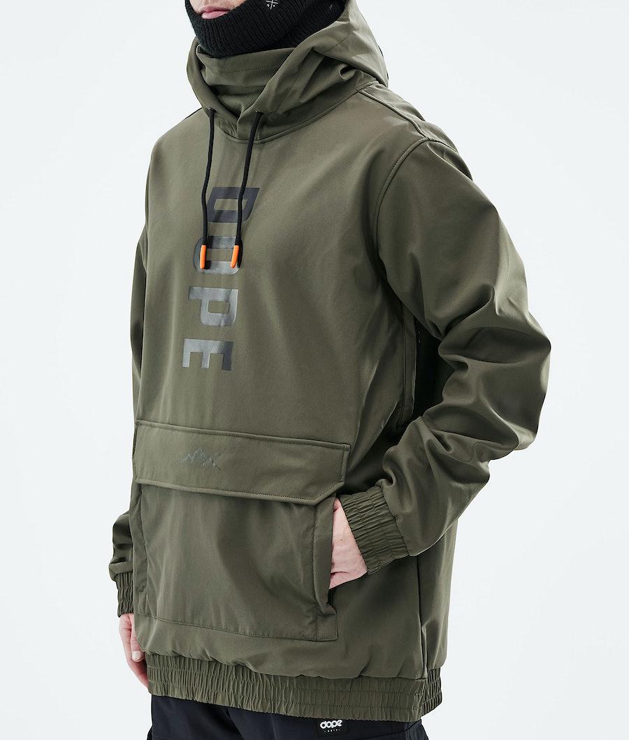 Men's Dope Wylie Ski Jacket Og Olive Green  USA |  KBUWE-9853