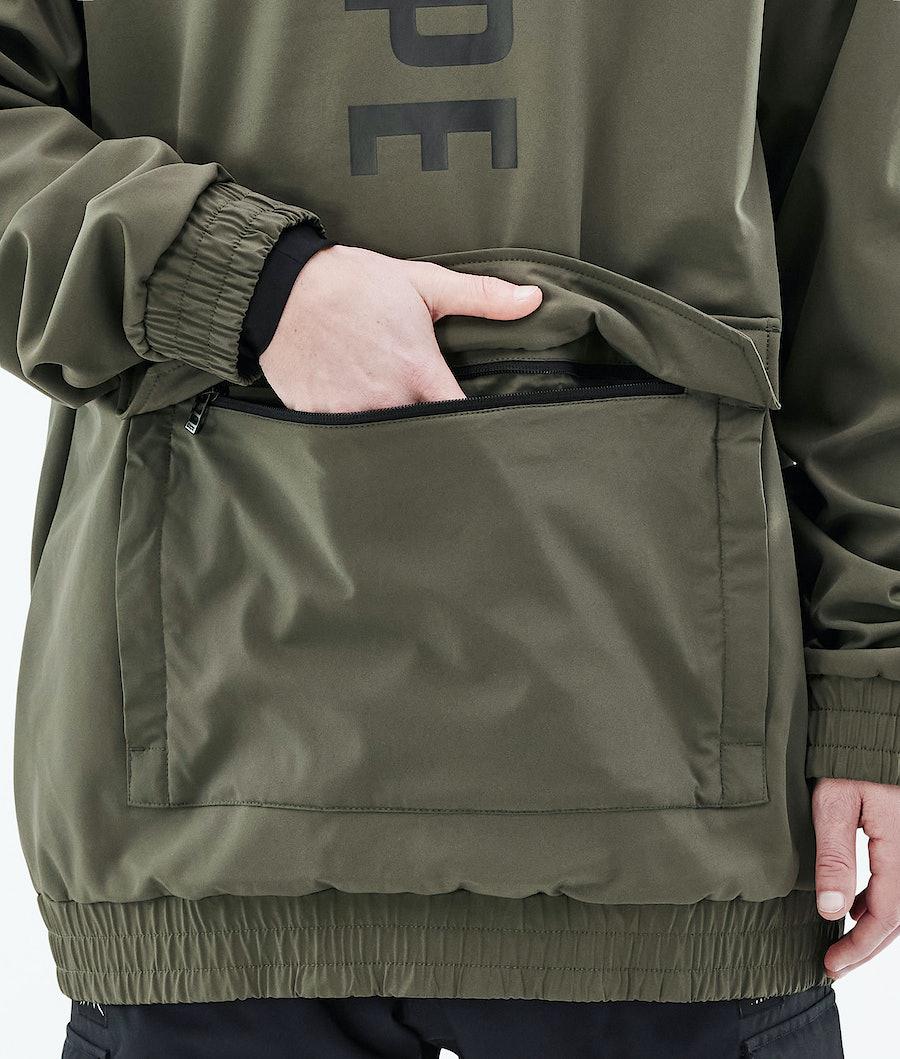 Men's Dope Wylie Ski Jacket Og Olive Green  USA |  KBUWE-9853