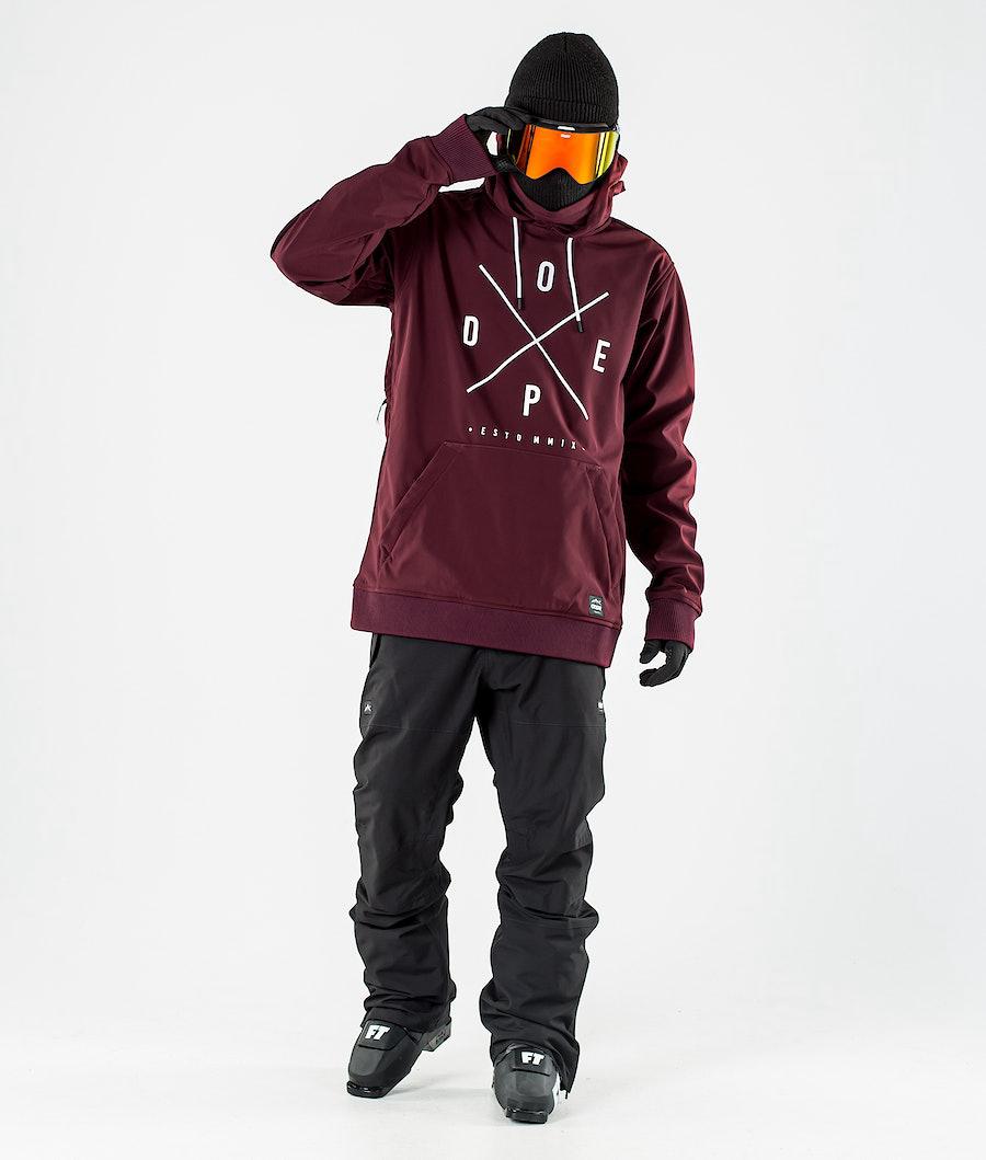 Men's Dope Yeti 10k Ski Jacket Burgundy  USA |  JXATE-2349