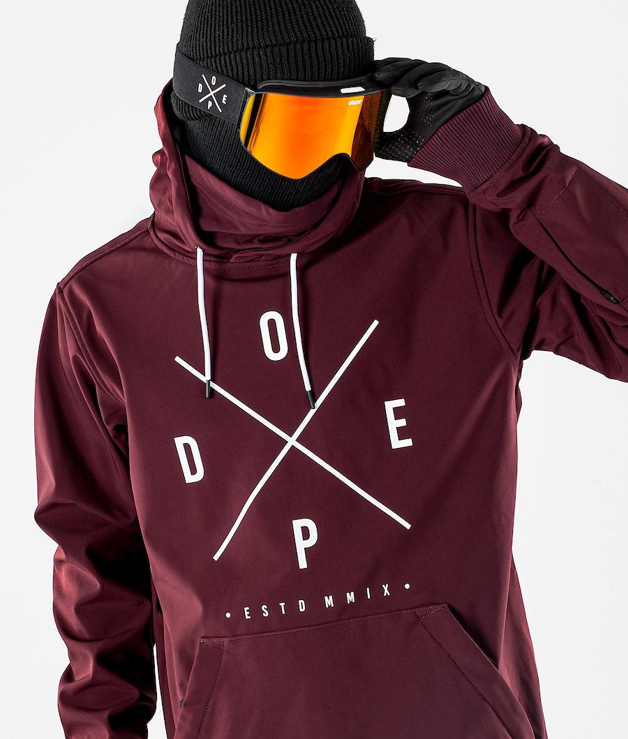 Men's Dope Yeti 10k Snowboard Jacket Burgundy  USA |  YWTOK-6534