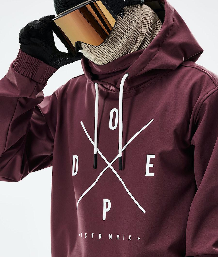 Men's Dope Yeti 2021 2X-Up Snowboard Jacket Burgundy  USA |  VDIPT-3458