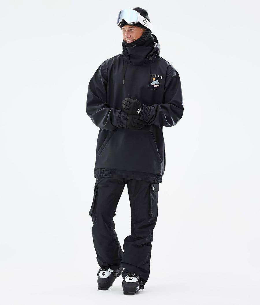 Men's Dope Yeti Pine Ski Jacket Black  USA |  PGOWF-6598