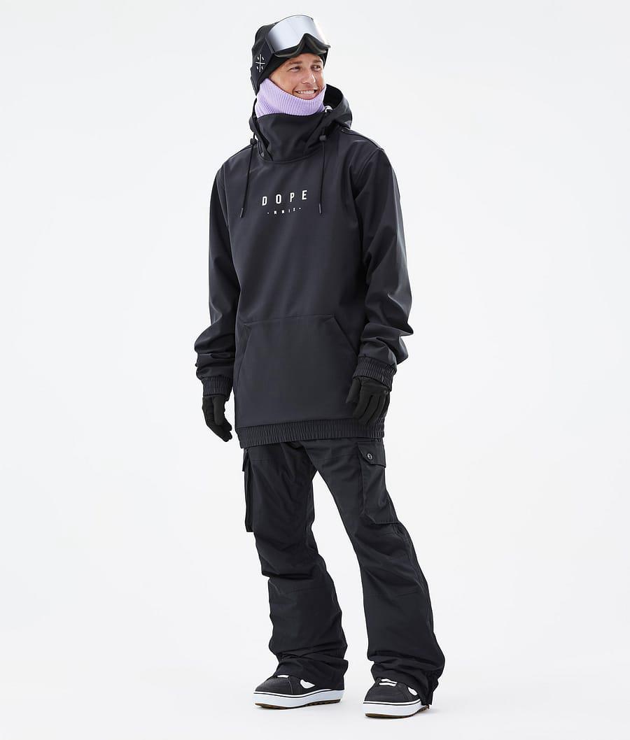 Men's Dope Yeti Snowboard Jacket Peak Black  USA |  YDJWG-5734