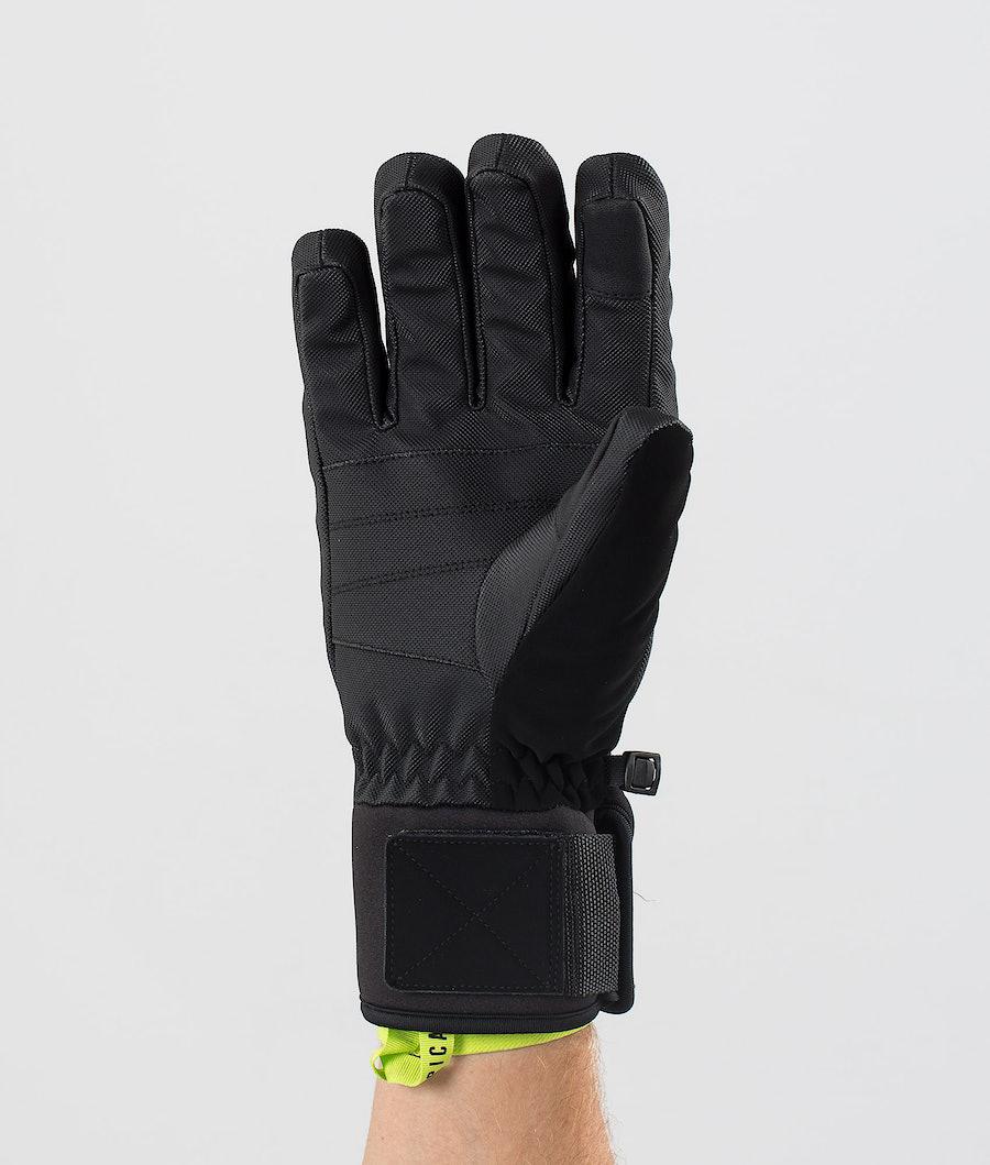 Women's Dope Ace Ski Gloves Gold  USA |  GLQYI-5847