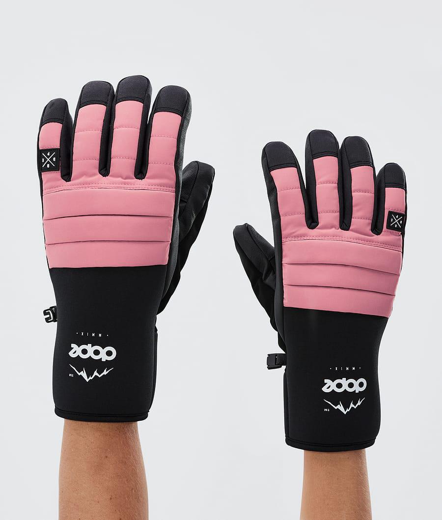 Women\'s Dope Ace Ski Gloves Pink  USA |  SUGZA-0941