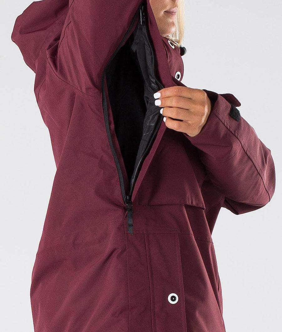 Women's Dope Adept W 2019 Snowboard Jacket Burgundy  USA |  ZNRWA-7152