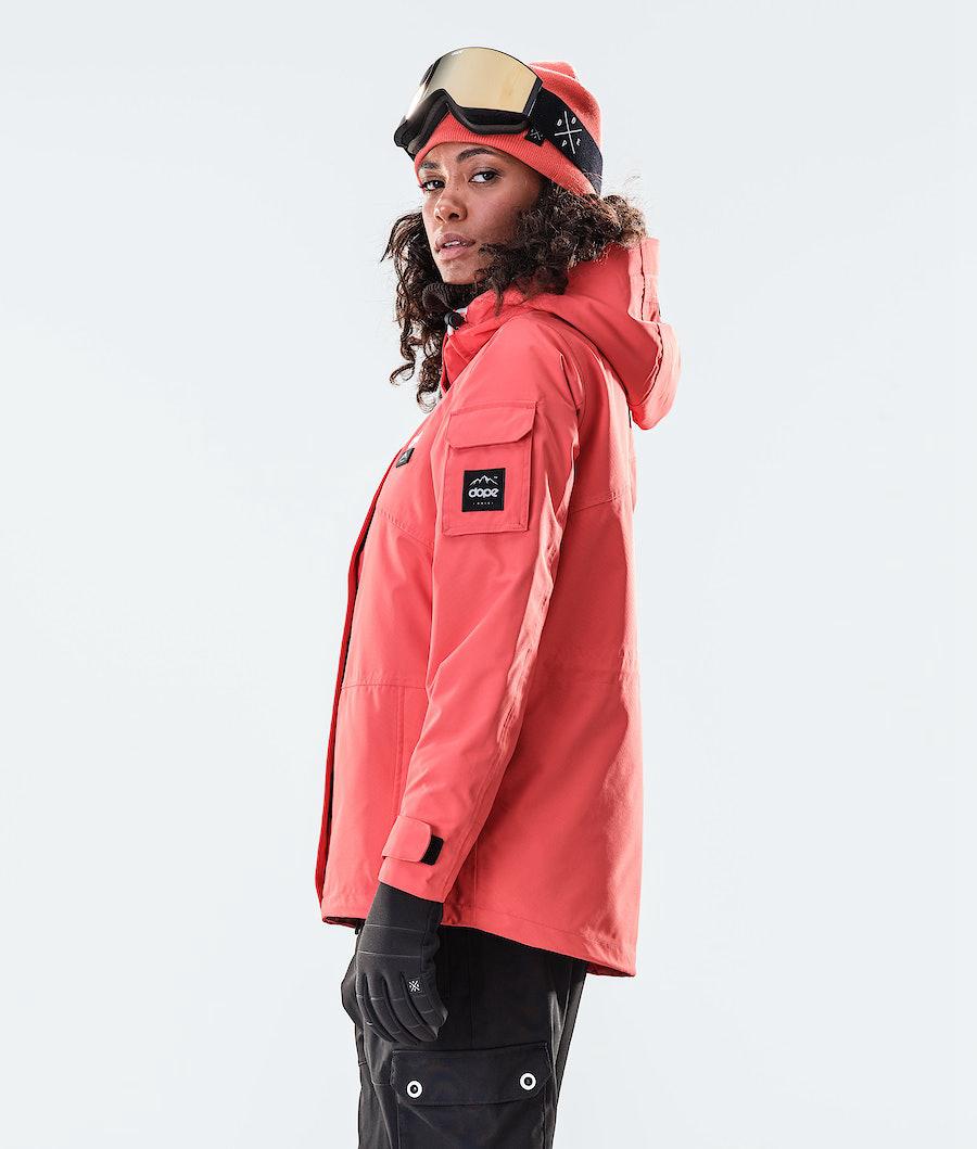 Women's Dope Adept W 2020 Snowboard Jacket Coral  USA |  JPUBO-5126