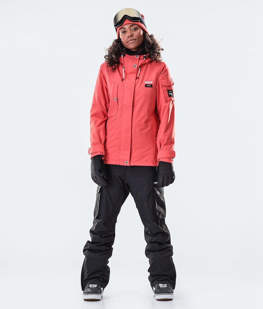 Women's Dope Adept W 2020 Snowboard Jacket Coral  USA |  JPUBO-5126