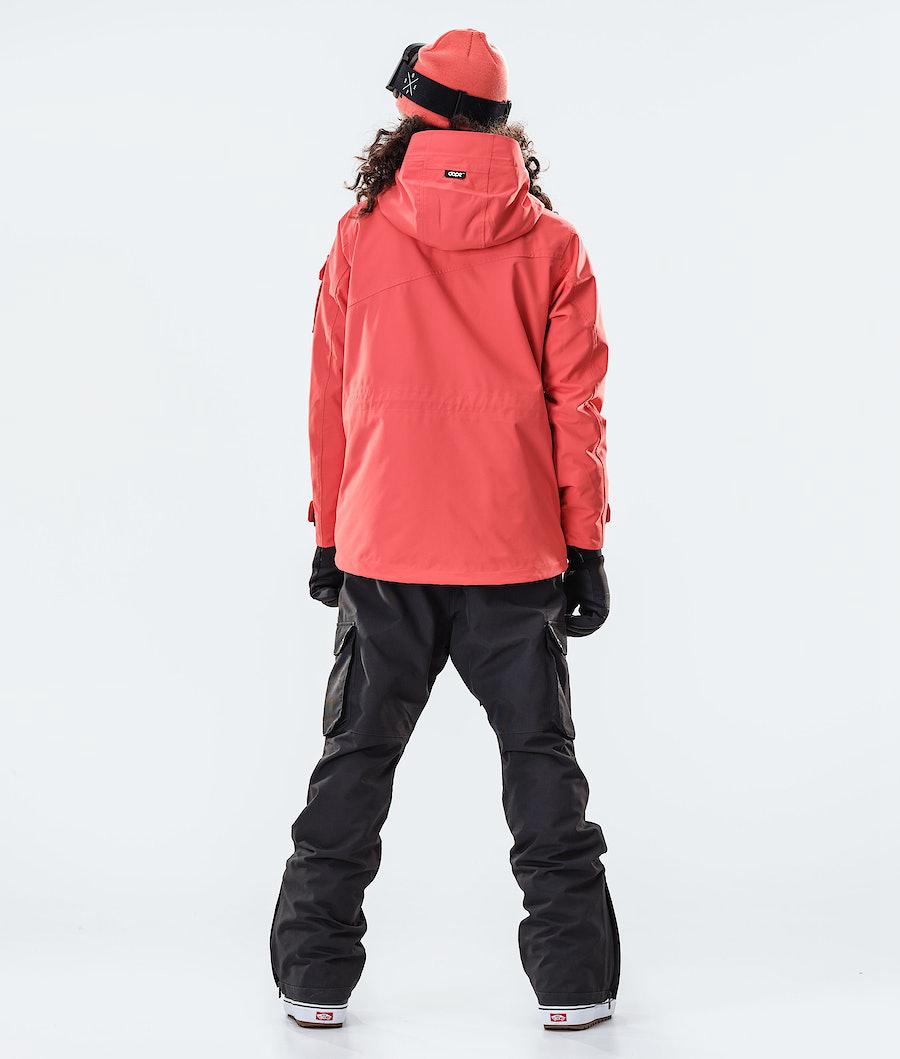 Women's Dope Adept W 2020 Snowboard Jacket Coral  USA |  JPUBO-5126