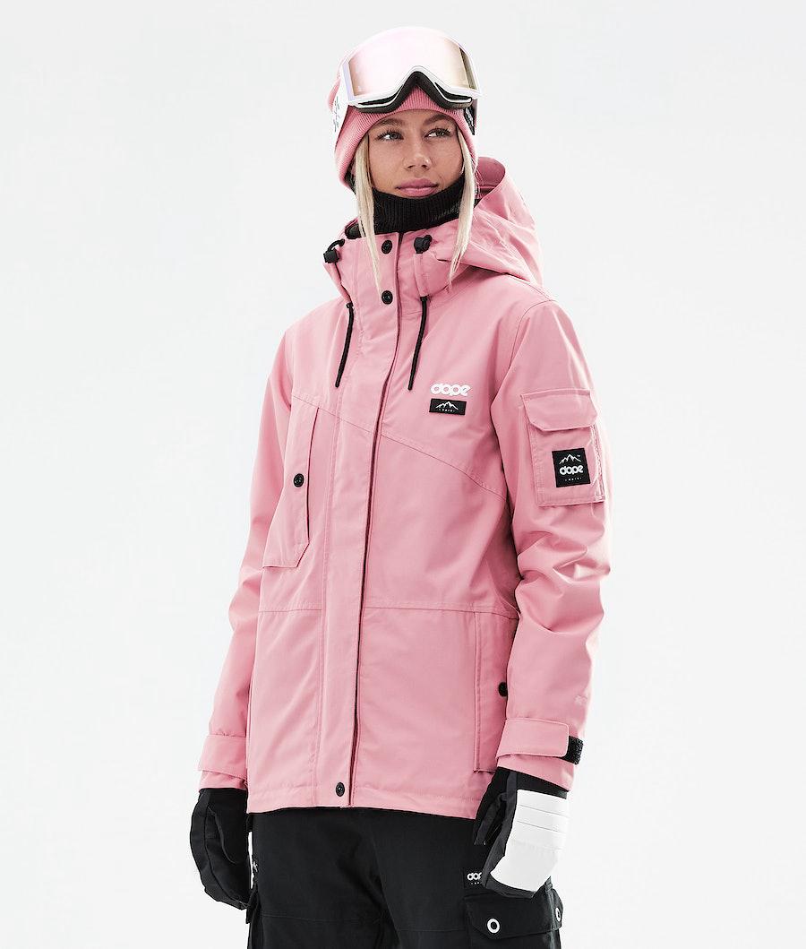 Women\'s Dope Adept W 2021 Ski Jacket Pink  USA |  AIQFM-2863