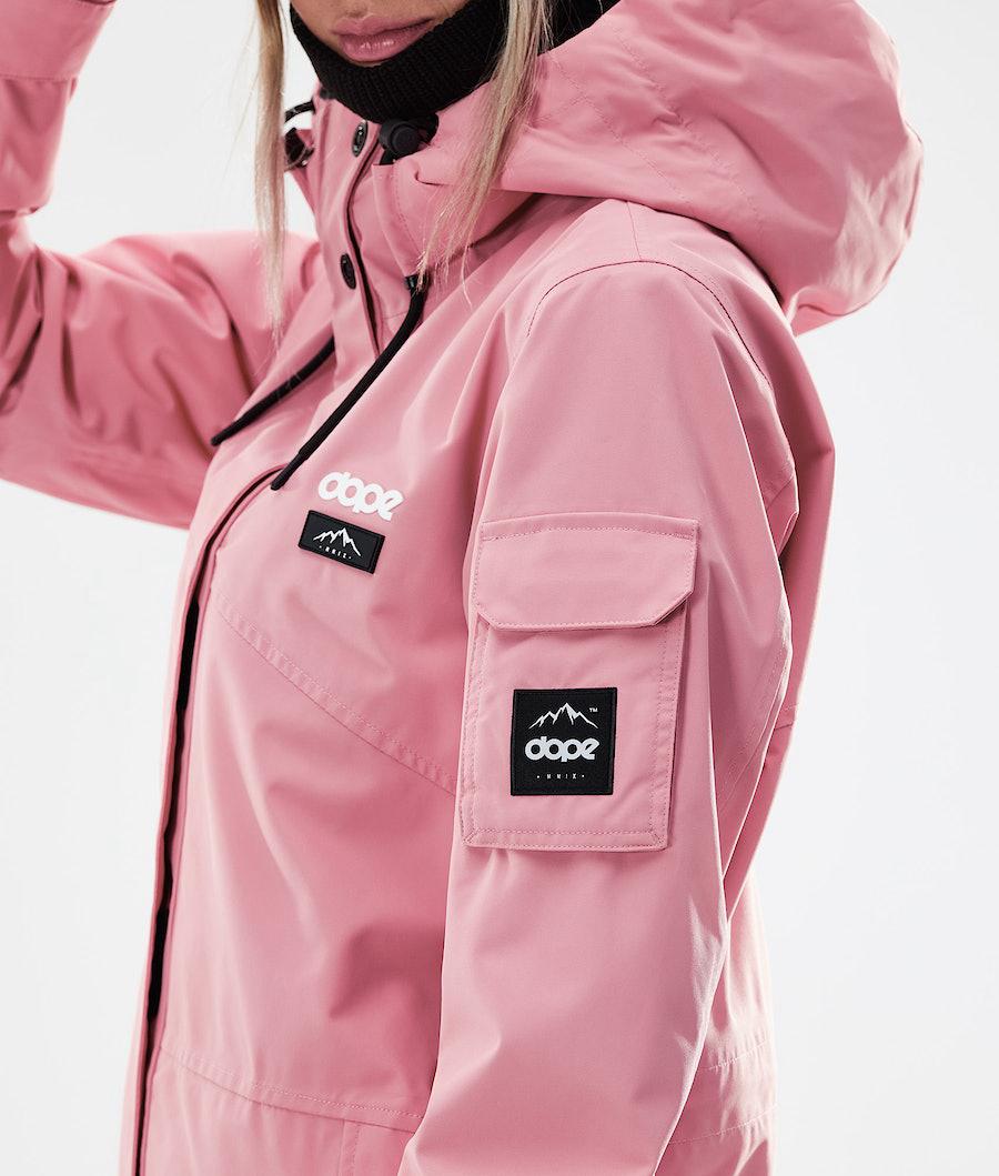 Women's Dope Adept W 2021 Snowboard Jacket Pink  USA |  SRVDF-7193