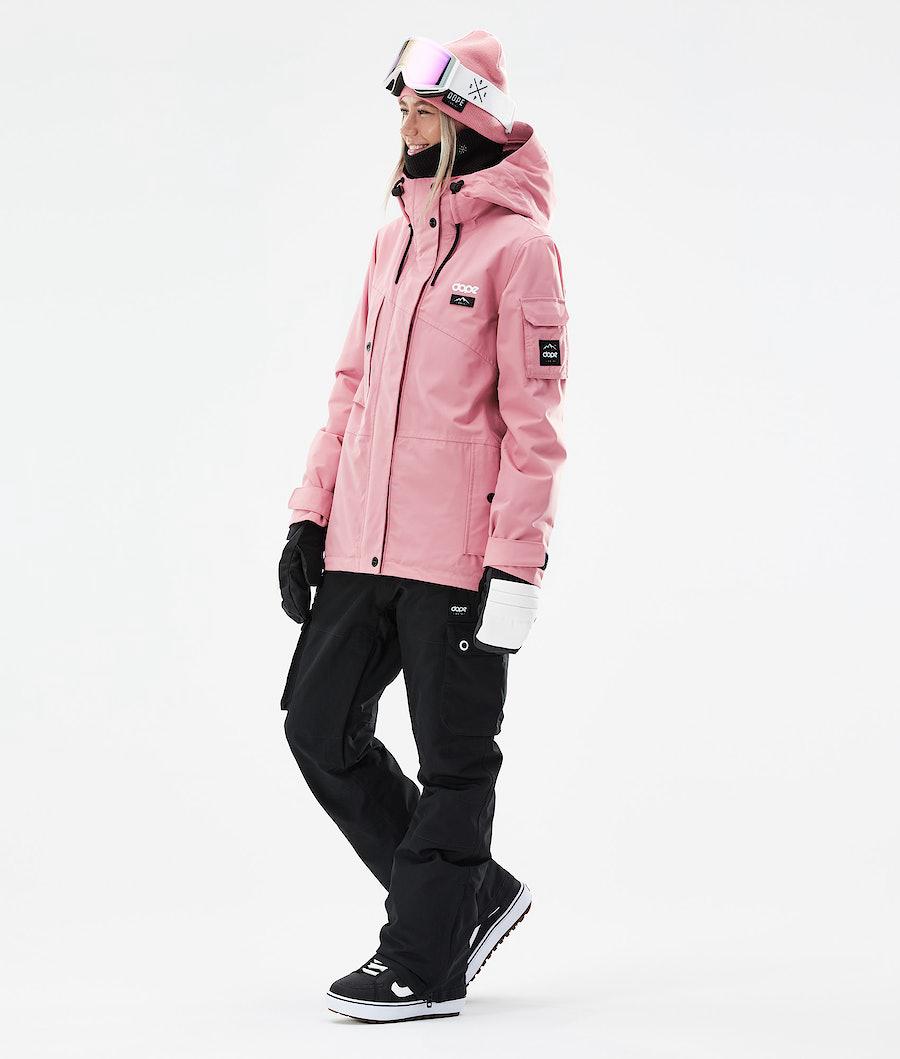 Women's Dope Adept W 2021 Snowboard Jacket Pink  USA |  SRVDF-7193