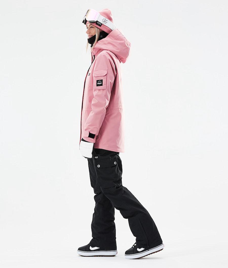 Women's Dope Adept W 2021 Snowboard Jacket Pink  USA |  SRVDF-7193