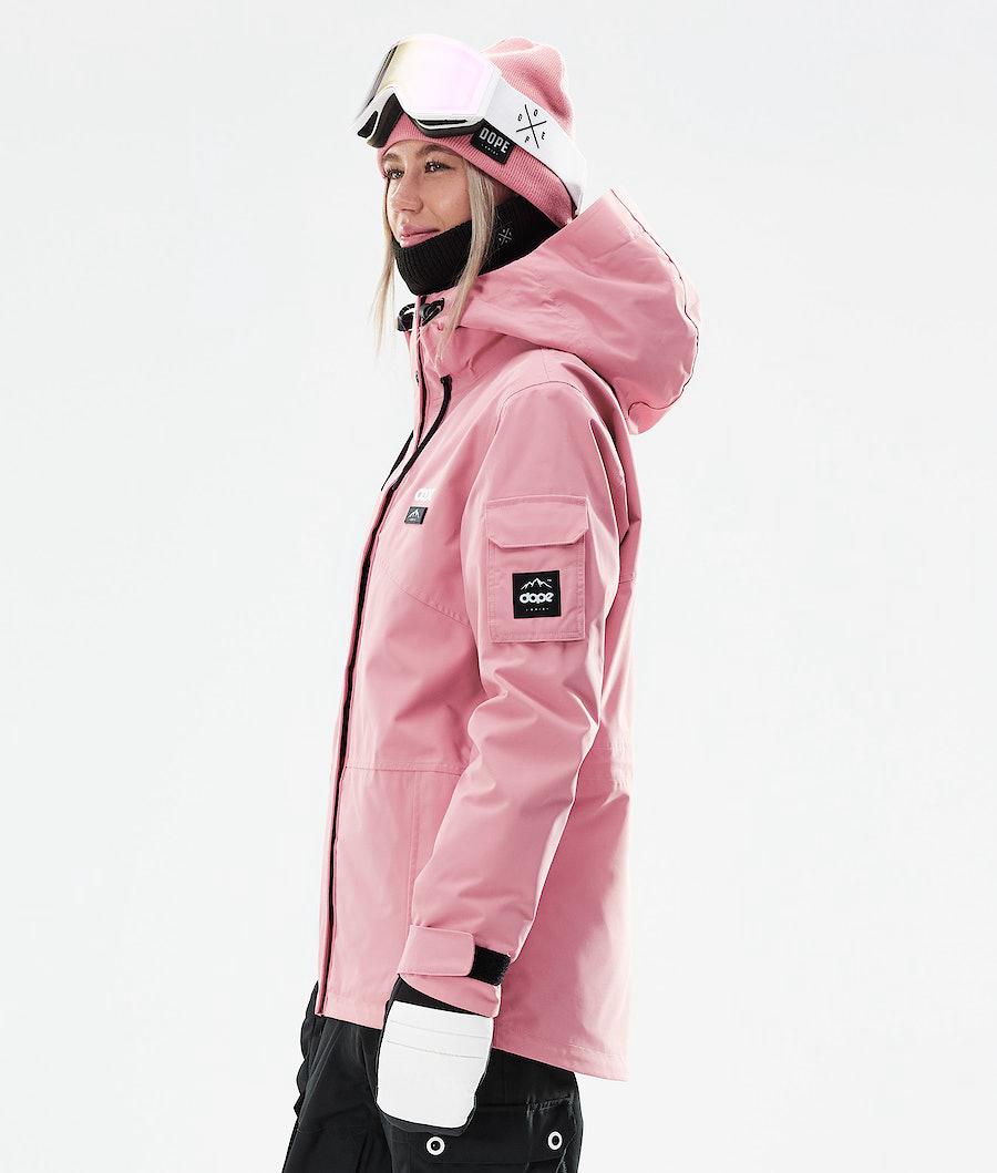 Women's Dope Adept W 2021 Snowboard Jacket Pink  USA |  SRVDF-7193